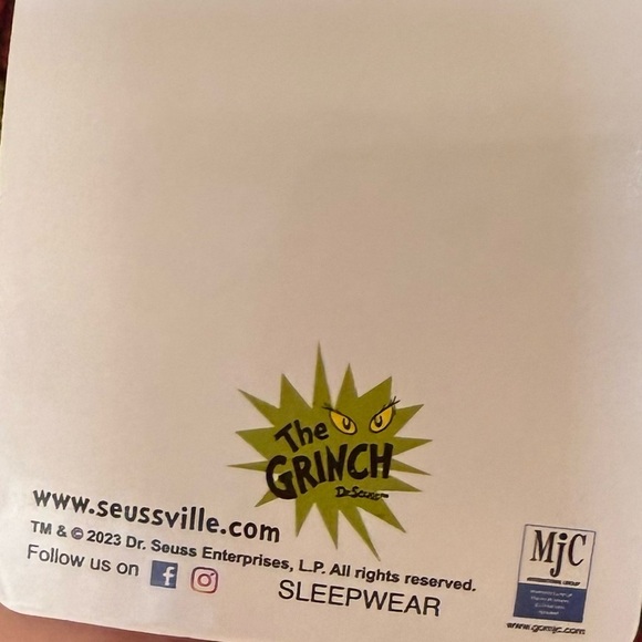 NWT Men’s Grinch Star Sleep/Pajama Pants in Size XL - Picture 7 of 9